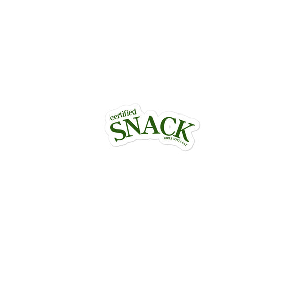 Snack Sticker