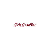 Girls Gotta Eat Maroon Sticker