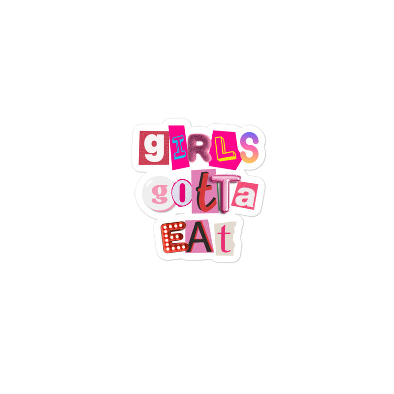Ransom Letter Sticker