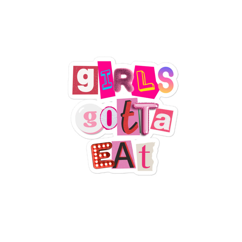 Ransom Letter Sticker