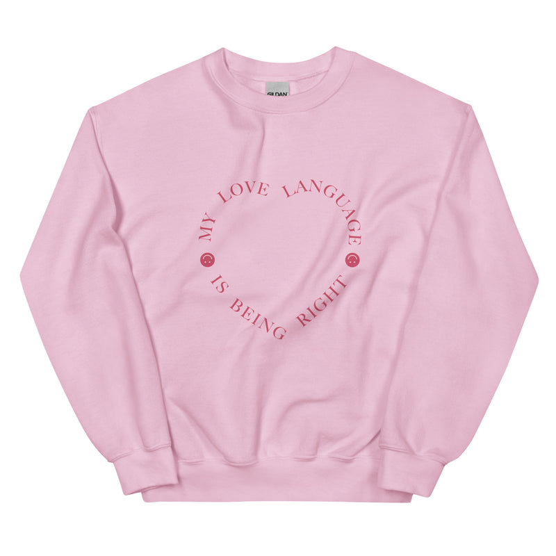Love Language Sweatshirt