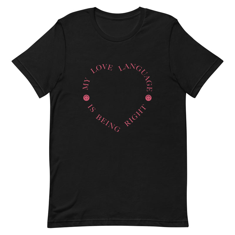 Love Languages T-shirt